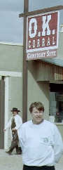 pic of Kevin at the OK Corral